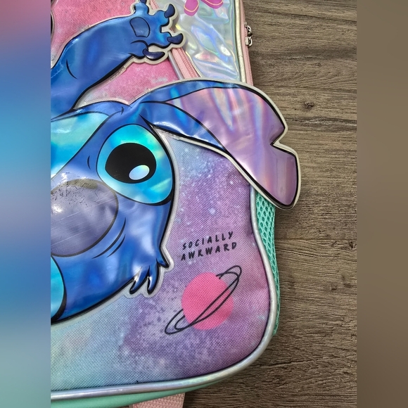 Colorful Stitch Cartoon Character Backpack - Picture 2 of 10